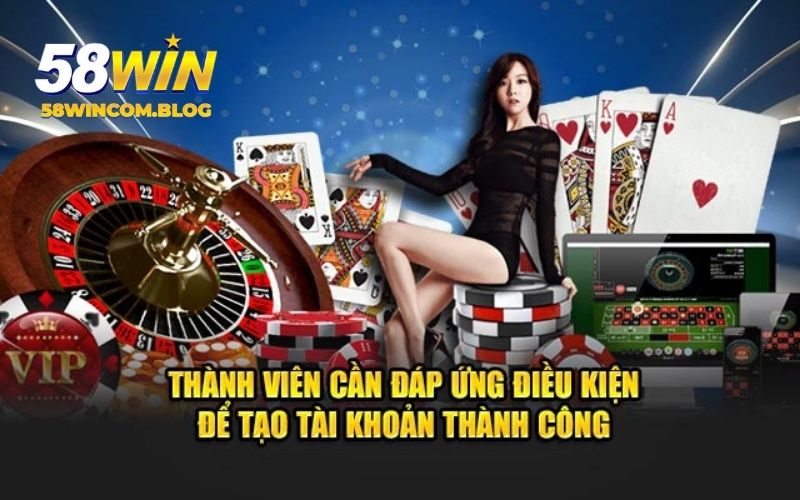 Điều kiện cơ bản để tạo lập tài khoản và đăng nhập dễ dàng