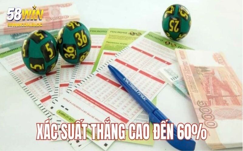 Hoạt động cá cược có xác suất thắng 60%